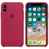 Чохол Silicone case для iPhone X/XS rose