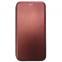 Чохол-книжка Level для iPhone XR Marsala