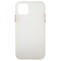 Чохол Накладка Gingle Matte Case iPhone 11 Pro white/red
