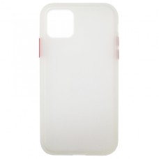 Чохол Накладка Gingle Matte Case iPhone 11 Pro white/red