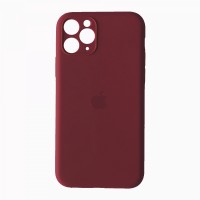 Чохол Silicone Case Full Camera для iPhone 11 Pro Max rose