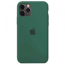 Чохол Silicone Case Full для iPhone 11 Pro (57 new) dark green