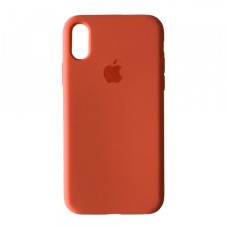 Чохол Silicone Case Full для iPhone XS Max kumquat