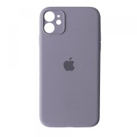 Чохол Silicone Case Full Camera для iPhone 12 mini lavander grey