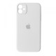 Чохол Silicone Case Full Camera для iPhone 12 white
