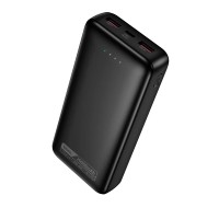 Повербанк портативний акумулятор Power bank Hoco DB130 Tridentis fully compatible power PD30W 20000 mAh Black