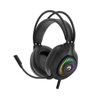 Дротові навушники MARVO H8325 PULZ 30 Wired Headset RGB Black