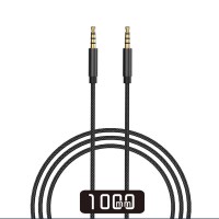 Аудіокабель WiWU YP01 AUX 3,5mm Audio Cable (Black)