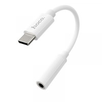 Audio Digital Converter HOCO LS30 Type-C to AUX(3,5mm) White