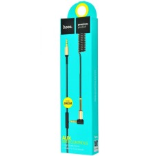 Кабель (подовжувач) AUX Hoco UPA02 Spring audio cable with mic 2m