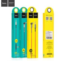 Кабель AUX Jack 3.5mm - Jack 3.5mm НОСО UPA02 бічний