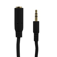 AUX подовжувач Knitted "мама-тато" 3,5mm/2pin. 1,5 м. Тканина
