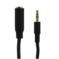 AUX подовжувач Knitted "мама-тато" 3,5mm/2pin. 1,5 м. Тканина