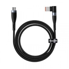 Кабель Baseus Zinc Magnetic Lenovo Laptop Cable Type-C to DC Square Port 100W 2m Black CATXC-U01