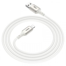 PD Кабель HOCO X66 Howdy PD налаштування кабелю даних для Lightning 1m. White