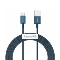USB кабель Baseus Superior Series Fast Charging Data Cable USB to Lightning 2.4A 2m Blue CALYS-C03