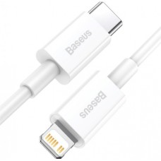 PD кабель Baseus Superior Series Fast Charging Data Cable Type-C to Lightning PD 20W 0.25m White CATLYS-02