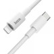 PD Кабель HOCO X56 Новий PD для Lightning-to-USB-C 20W/3A/1m. white