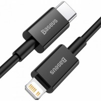 PD кабель Baseus Superior Series Fast Charging Data Cable Type-C to iP Lightning PD 20W 1m Black CATLYS-A01
