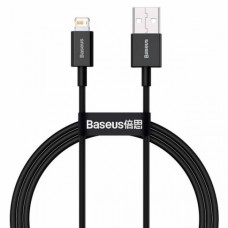 USB кабель Baseus Superior Series Fast Charging Data Cable USB to Lightning 2.4A 2m Black CALYS-C01
