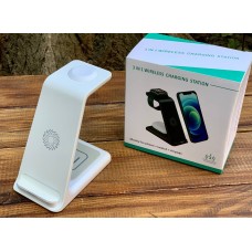 Бездротова зарядка Smart 3 in 1 C200 15W (phone+apple watch+airpods)