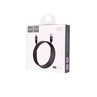 Кабель USB Hoco U27 Golden Sheild microUSB 1.2m сірий