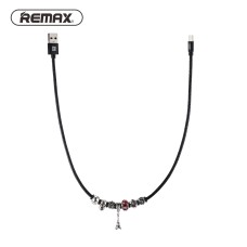 Кабель USB Remax Jewellery microUSB RC-058m башта/чорний