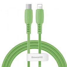PD кабель Baseus Colorful Cable Type-C для iP 18W 1.2m Green CATLDC-06