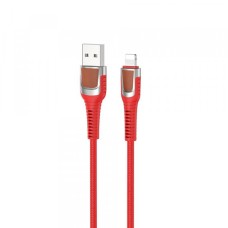 Кабель HOCO U81 Jazz charging cable для Lightning 2,4A/1,2m Red
