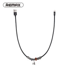 Кабель USB Remax Jewellery microUSB RC-058m хрест/чорний