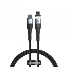 PD кабель Baseus Zinc Magnetic Safe Fast Charging Data Cable Type-C to IP PD 20W 2m Black CATLXC-A01