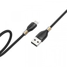 Кабель HOCO U92 Gold collar для Micro 2,4 A/1,2 m. Black