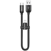 Кабель Type-C Baseus U-shaped portable2.4A чорний