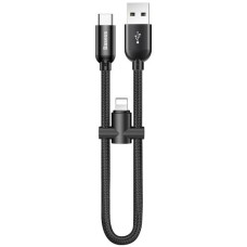 Кабель Type-C Baseus U-shaped portable2.4A чорний