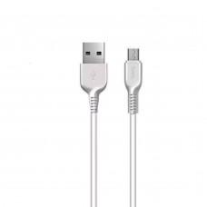 Кабель HOCO X13 Easy Charged Lightning 2A/1m White