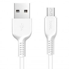 Кабель HOCO X20 Flash Micro 2A/3m. White