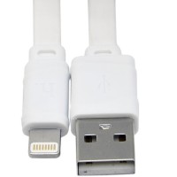 Кабель USB HOCO X5 BAMBOO Lightning Білий