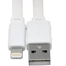 Кабель USB HOCO X5 BAMBOO Lightning Білий