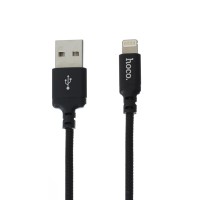 Кабель USB Hoco X14 lightning Times Speed 2m чорний