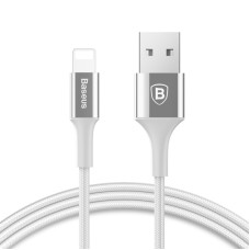 Кабель USB Baseus Shining Lightning Cable 2A 1m сріблястий
