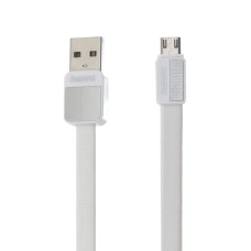 Кабель USB Remax RC-044 Platinum Metal microUSB 1m білий