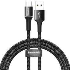 Кабель USB Baseus microUSB Waterdrop 4A 1m чорний