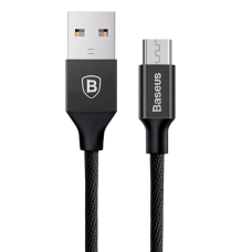 Кабель USB Baseus Yiven microUSB 2A 1m чорний
