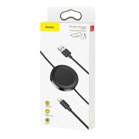 БЗУ для телефону із вбудованим кабелем Lightning Baseus (WXCA-01) 5W (Чорний)