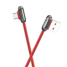 Кабель HOCO U60 Soul Secret для Micro 2.4/1,2m Red