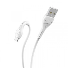 Кабель Hoco X37 Cool Power для Micro 2,4A/1m. White