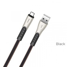 Кабель HOCO U48 Super Speed Cable для Micro 2,4A/1,2m. Black