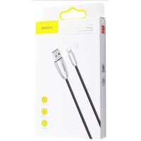 Кабель USB Baseus Torch Series Lightning with lamp 2.4A 1m чорний