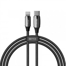 Кабель USB Baseus BMX Sequins MFI Type-C to Lightning 18W 1.2m чорний
