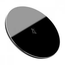 Бездротовий зарядний пристрій Baseus Simple 15W (Type-C version) чорний